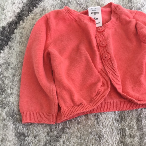 ⚡️$4 FLASH SALE⚡️ Cardigan Baby Girl 3-6 - Picture 4 of 6